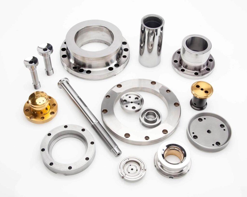 A collection of tool parts